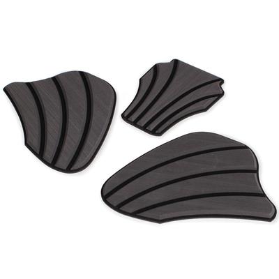 Special Parts Takekawa Tankpad-Set (Rauch/Schwarz) für Monkey 125 (JB02/JB03/JB05)