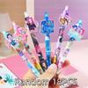 Anime KPop Retractable Gel Pen Cute Patch Click Pen Creative Student Stationery Office Writing Supplies Gift for Kids Fans 0.5mm