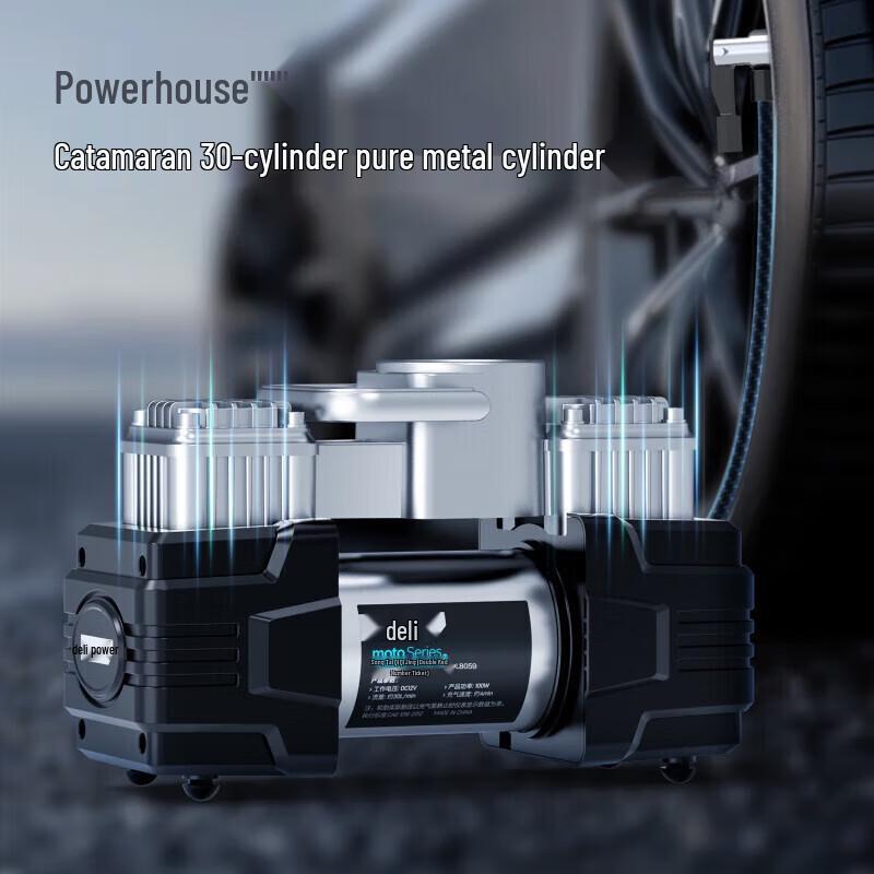 Deli Digital Portable Car Tire Inflator