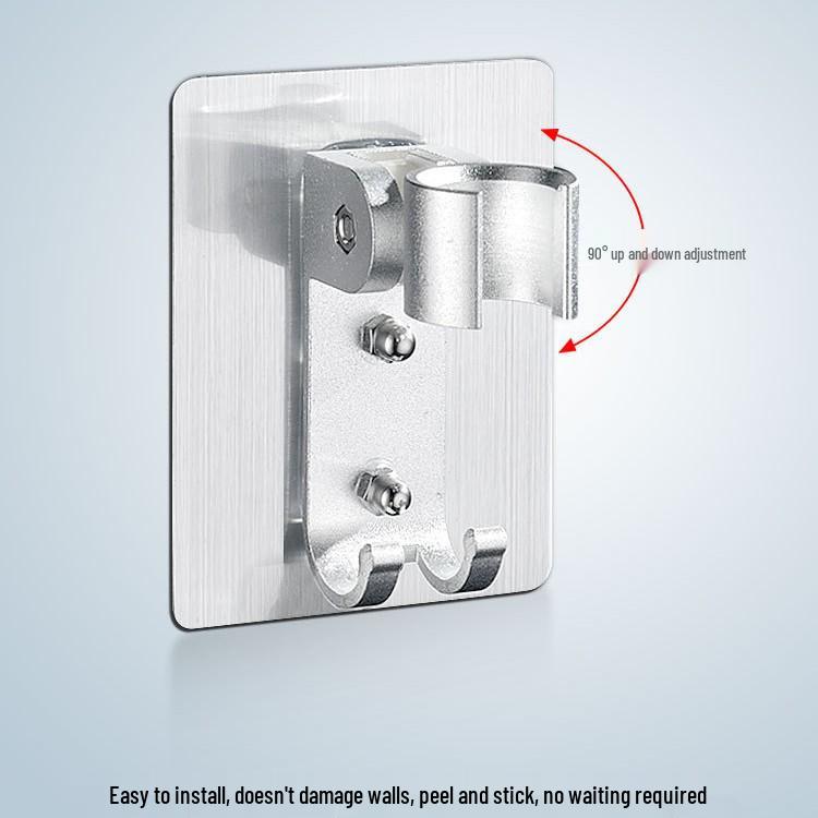Drill-Free Shower Head Bracket: Bathroom Accessory