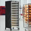 Copertura antipolvere impermeabile per rastrelliera per pane in tessuto Oxford 210D Copertura protettiva per rastrelliere per teglie da forno domestiche e commerciali Supporto per teglie da forno Copertura