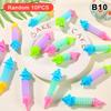 10Pcs Chew Resistant Stretchable Dog Stress Relief Tubes Pet Play Toys for Kids Birthday Party Favors