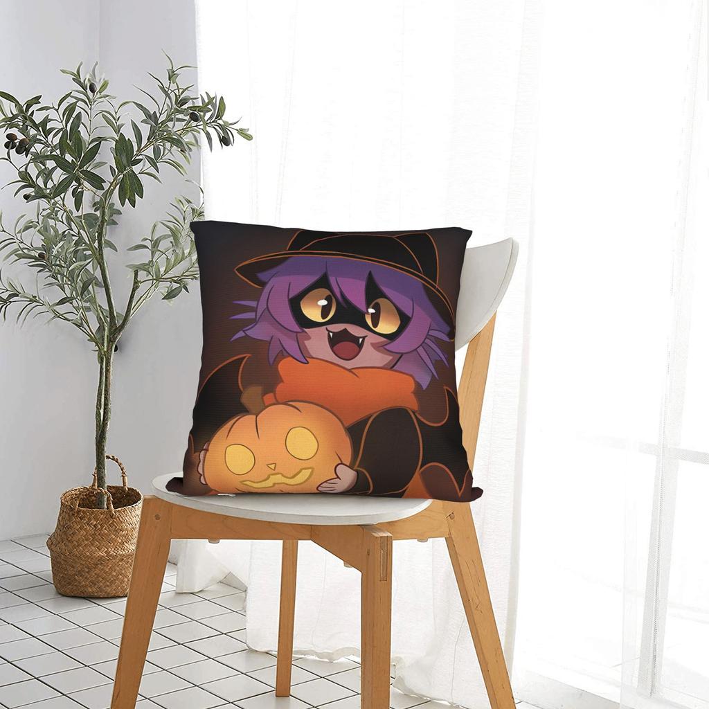 OneShot Niko Pillow Case  Cute Funny Pillow Cover Soft Pillowcases For Office Car Home Decor