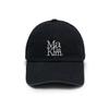 [Matinkim] Block Logo Ball Cap In Dark Navy