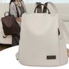 Diebstahlsicherer Rucksack für Damen, Modischer Einzelschulter-Rucksack mit Reißverschluss, Große Kapazität, Leichte Rucksäcke