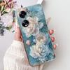 For OPPO F23 Case CPH2527 Cover Fashion Marble Flower Soft Slim Silicone Back Cover on OPPO A98 A1 5G CPH2529 OPPOF23 Phone Case