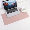 1pc-Dual purpose mouse pad for office desk and writing desk, made of synthetic leather PU material, waterproof and dustproof.