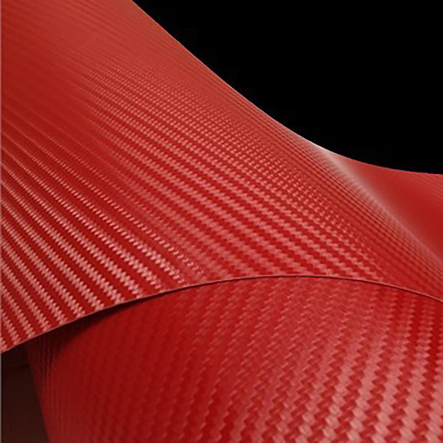 

Mega Oto Market 3D Carbon Foil Air Filtered Red Color 10 см X 100 см