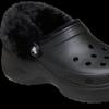 Crocs Platform Fuzz Lined Clog 212854 001
