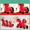 Lucky Horse Stuffed Animal With Plush Fabric For Lunar New Year Gifts And Celebration Events