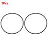 2Pcs Model 5M375 Lathe Belt For WM210V Metal Mini Lathe Drive Belt Black Polyurethane Power Transmission Belts