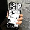 Cool Black JUJUSU Anime Soft Phone Case For Xiaomi Redmi Note 14 15 Pro Plus 13 12 11S 11T 5G 10 9S 9 Plating Anti-Fall Fundas
