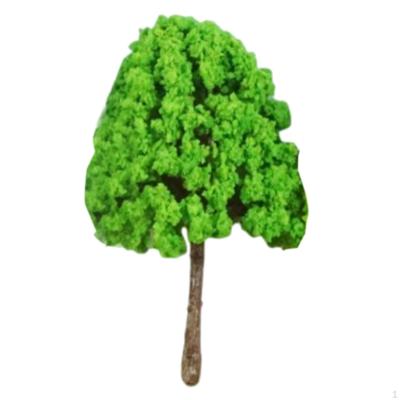50 Pieces Model Trees Diorama Supplies Train Scenery Architecture Miniature for Railway