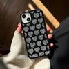Cold Wind Full Screen Love Flash Diamond Suitable for Apple 13 Mobile Phone Case iPhone14 Fashion 12promax Luxury 11