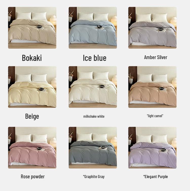 Solid Color Washed Cotton Duvet Cover, Single Item, 100% Cotton, Available In Sizes 150x200 & 200x230