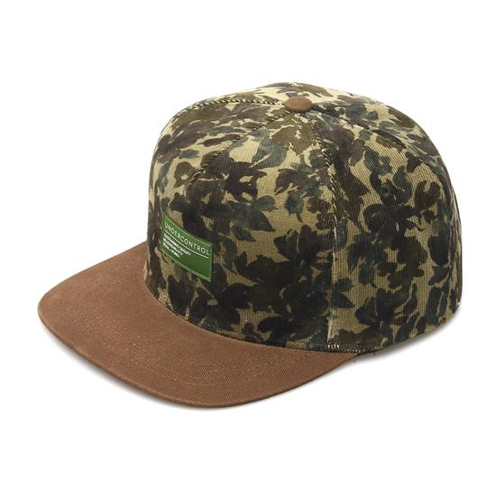 Eondeokeonteulol Daily Hardtop Snapback Solid Pack / Japan Fabric / Olive Fallen Leaves