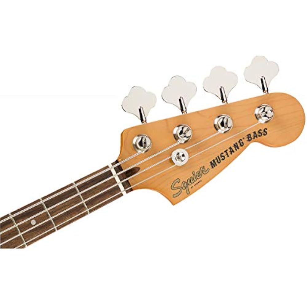 Squier by Fender Electric Bass Classic Vibe 60s Mustang Bass®, Surf Green with Soft Case