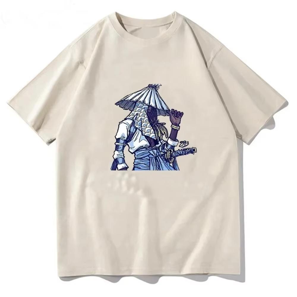 Darmowy Męski T-shirt Young Thug 2023 Dla Fanów Krótki Rękaw Dekolt O 100% Bawełna Unisex Casualowe T-shirty Oversize Letnia Moda Ubrania Koszulka