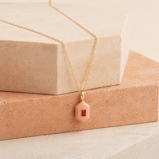 Ideal for Daily Wear Dates Necklace Copper 2.2 Cm 1 Pc