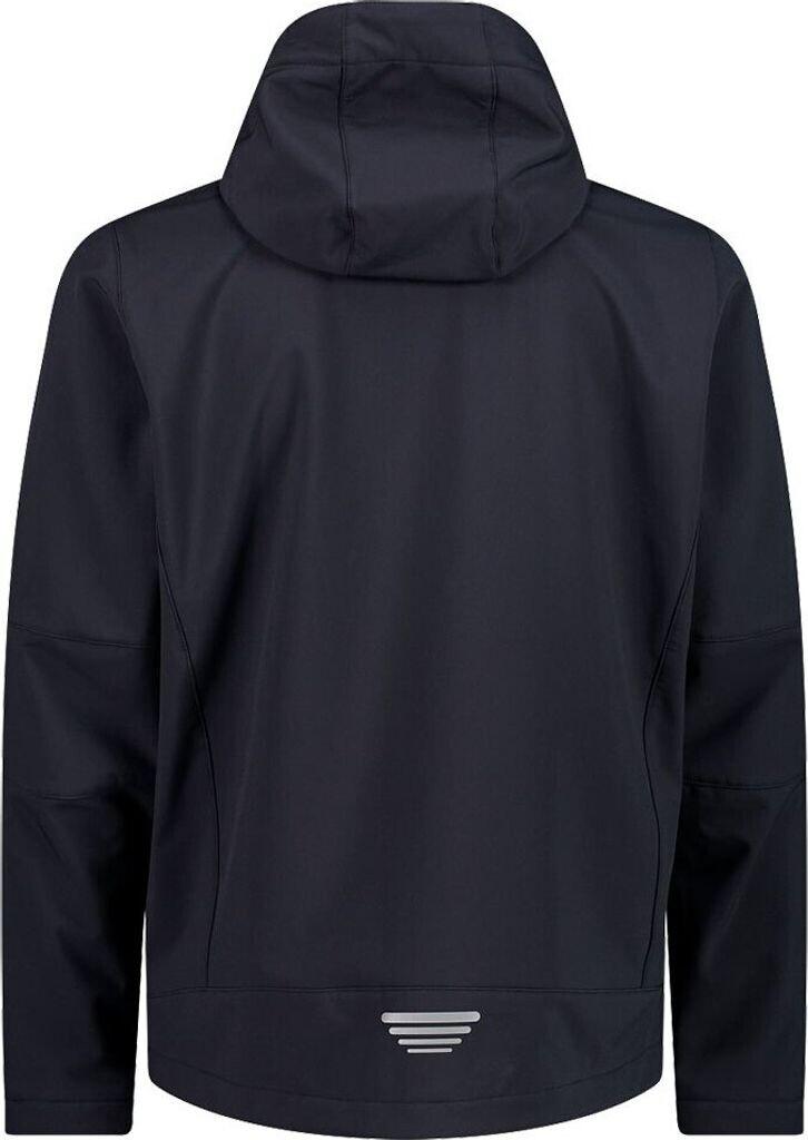 Куртка CMP мужская софтшелл с отстегивающимся капюшоном (3A01787N) Man Jacket Zip Hood antracite-reef2