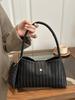 Large Capacity French Woven Underarm Handbag - Women's Luxury Fashion Tote