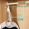 Portable Foldable Clothes Hanger for Travel, Home, Students, and Outdoor Use - Ideal for Drying Underwear and Socks