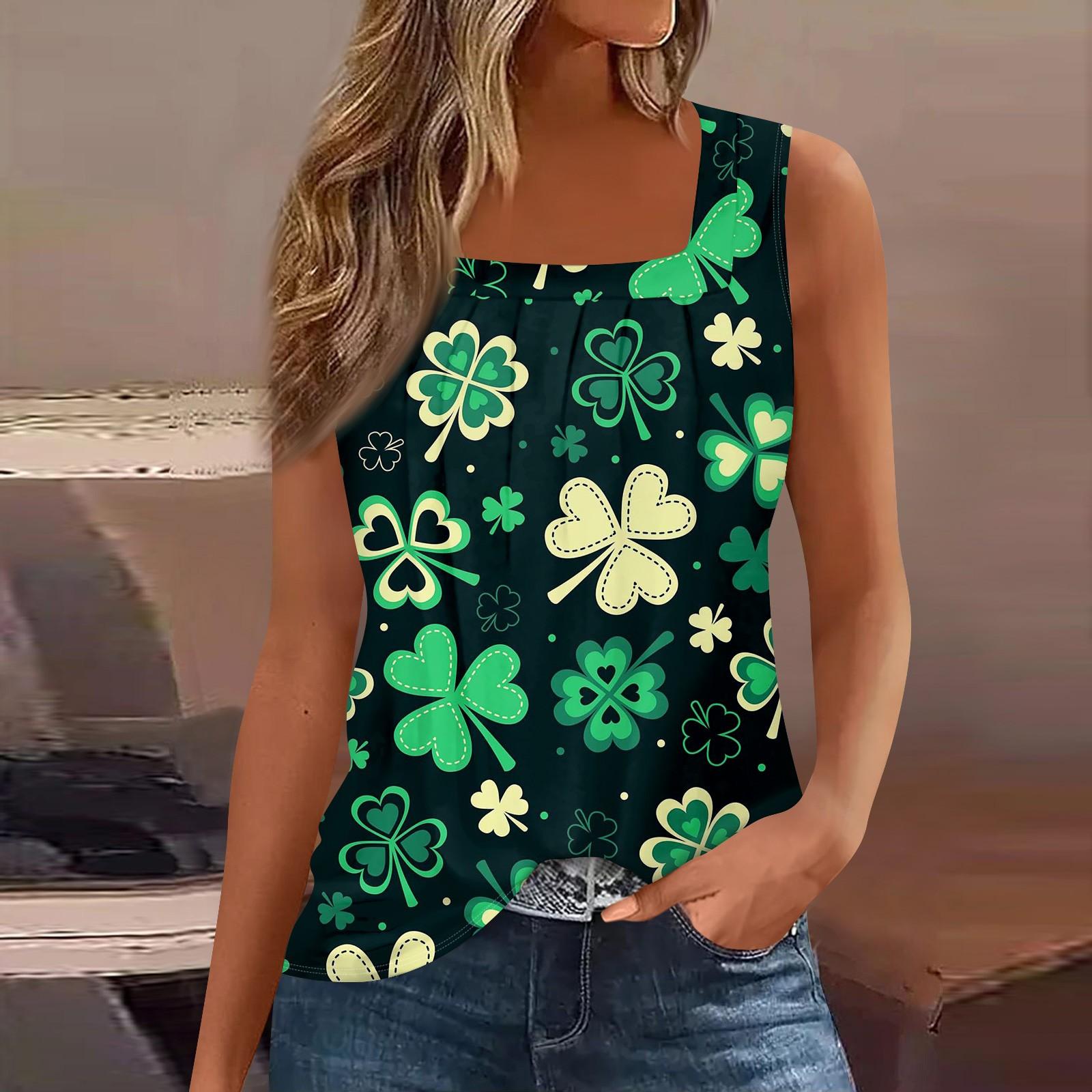 

Цветной блок с рюшами и квадратным воротником, женская майка в полоску, летняя повседневная рубашка без рукавов свободного покроя L