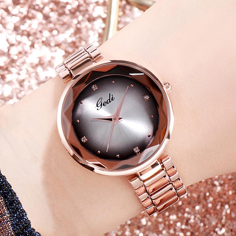 Diamond Steel Belt Women'S Watch Small Women'S Watch Fashion Waterproof Quartz Women'S Watch