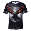 Eagle 3D Printed Shirt Funny Men Dad Clothes