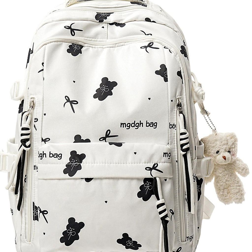 Schoolbag New Japanese Large Capacity Casual Student Backpack Sweet and High Value Junior High School Student Lightweight Versatile Backpack