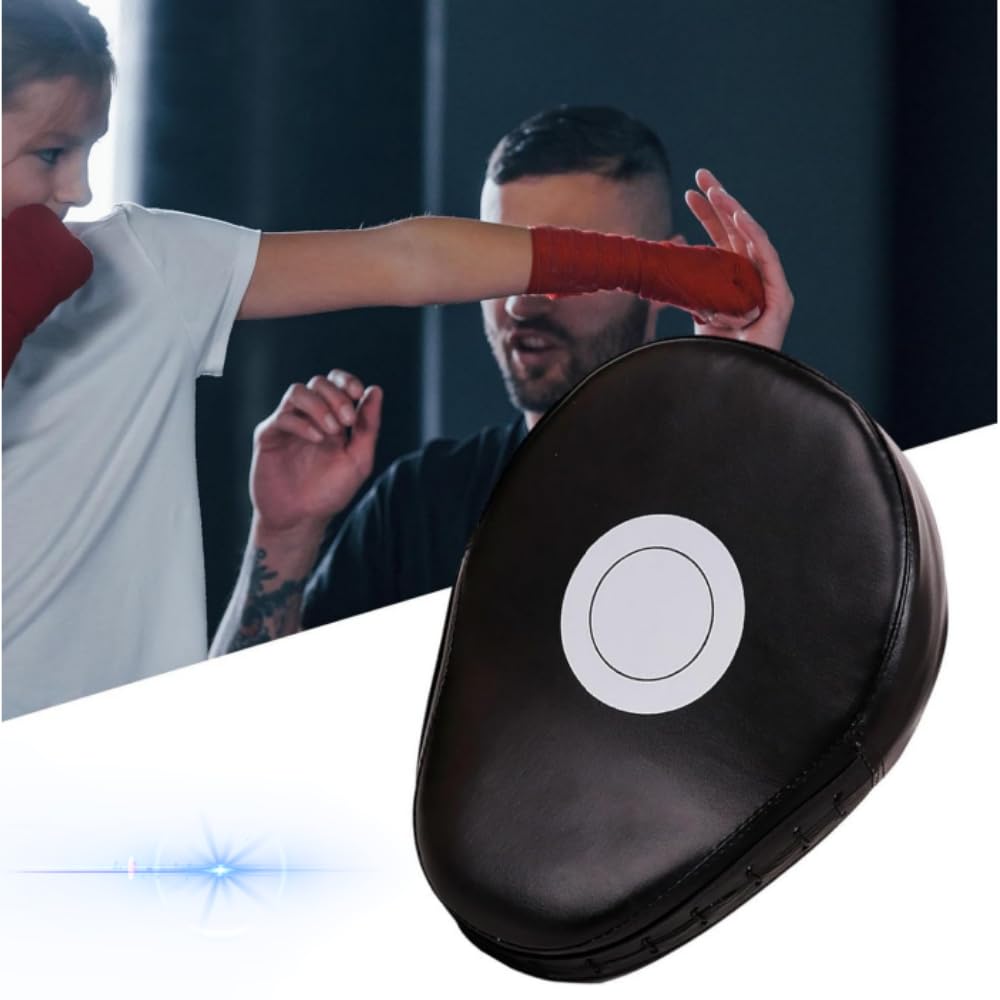 Fabselection Boxing Target Curved Thick Boxing Kick Punching Mitts for Adults and Muay and Karate Pads. Pads, Mitts, Equipment, Shields, Kids,