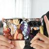 One Piece Luffy Back Phone Cover Case for Samsung Galaxy ZFold5 ZFold6 ZFold3 Z Fold 7 6 5 4 3 ZFold4 ZFold7