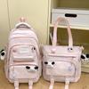 Schoolbags for Children Elementary School Students for Girls Junior High School Students Letter Backpack
