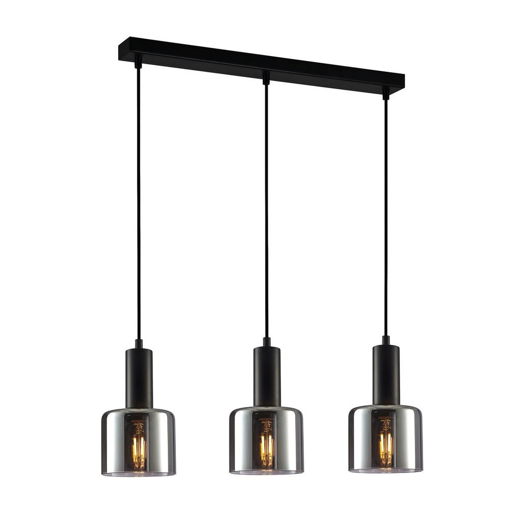 Hängeleuchte SANTIA PND-65342-3-BK+SG Italux