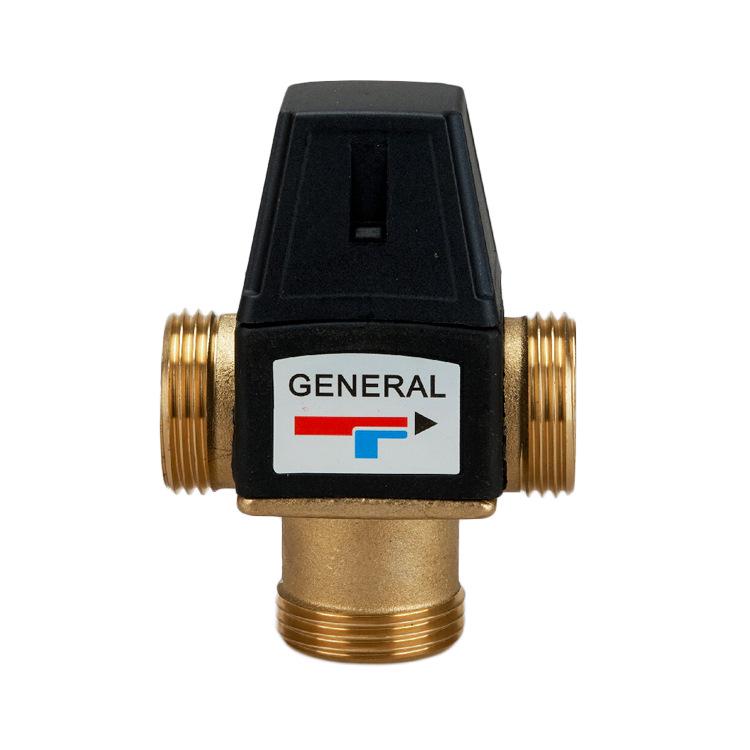 Adjustable Thermostatic Mixing Valve for 35-60℃ Hot & Cold Water Temperature Control