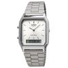 Casio AQ-230A-7AMQY Analog-Digital Quartz Watch, Silver