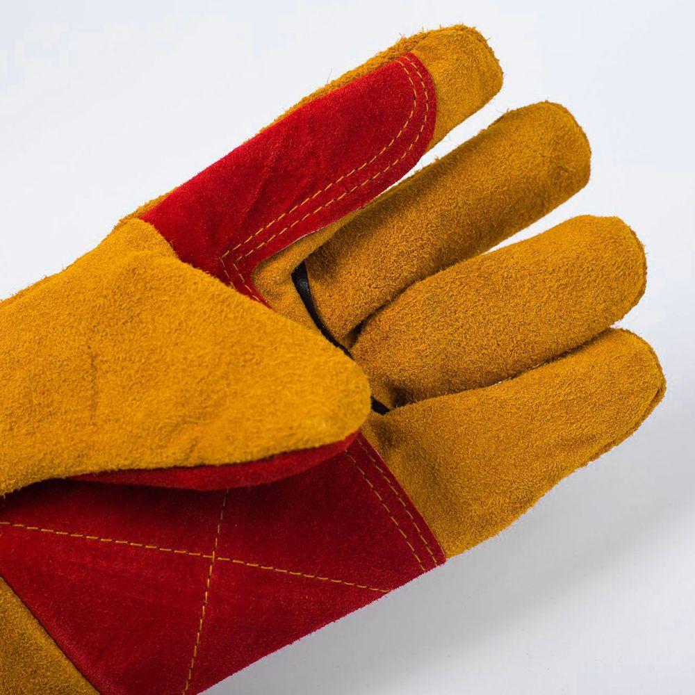 Fire Resistant Animal Handling BBQ Soldering Accessory Welding Gauntlets Works Gloves Welding Glove