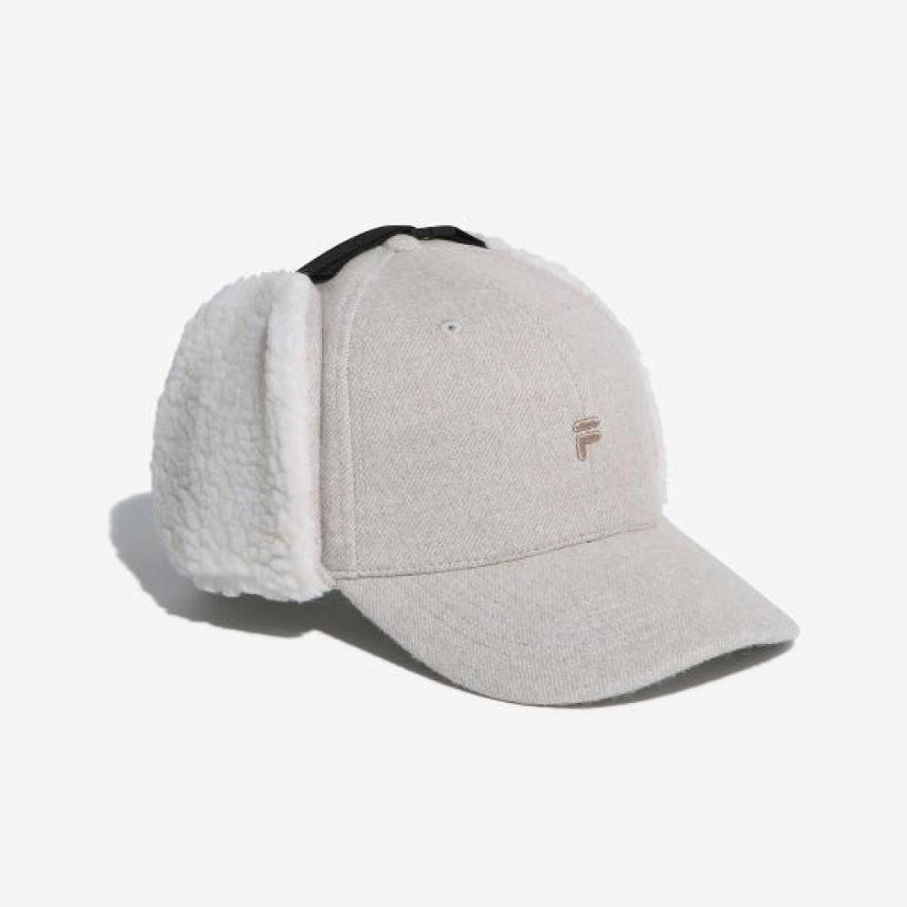 Fila Wool Ear Flap Cap OATMEAL/000