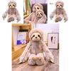 Adorable 50/70cm Sloth Plush Stuffed Toy Animal Soft Doll Perfect For Kids Gifts
