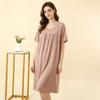 Modal Casual Loose Dress Plus Size Summer Women's Homewear Sleepdress Lightweight Nightgown Comfort Loungewear