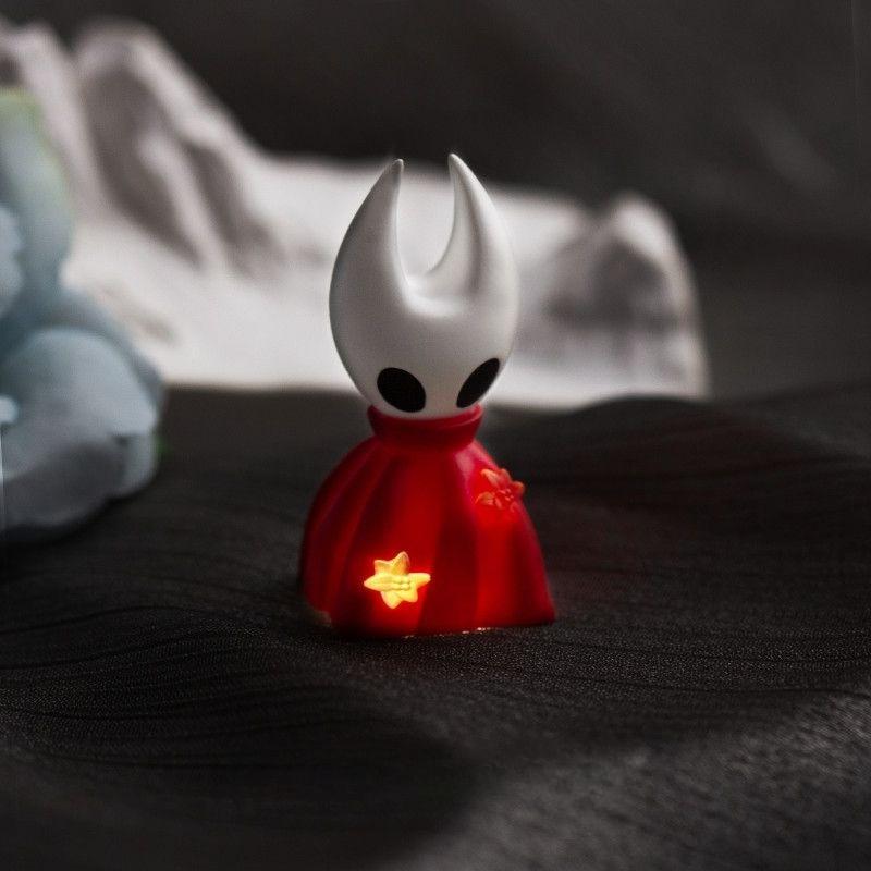 Hollow Knight Hornet Keycap for Mechanical Keyboard Handmade Artisan Resin Key Cap Gaming Accessories for Anime Fans Home Decor