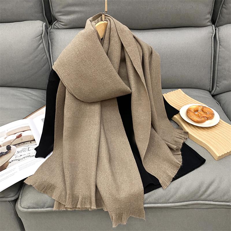 Winter Kaschmirschal Damen Luxus Herbstschal Pashmina Taschentuch Dame Pareo Weich Outdoor Unisex Winddicht Bufanda