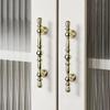 Nordic Style Wardrobe Door Handle Zinc Alloy Drawer Handle Cabinet Handle  Wine Cabinets