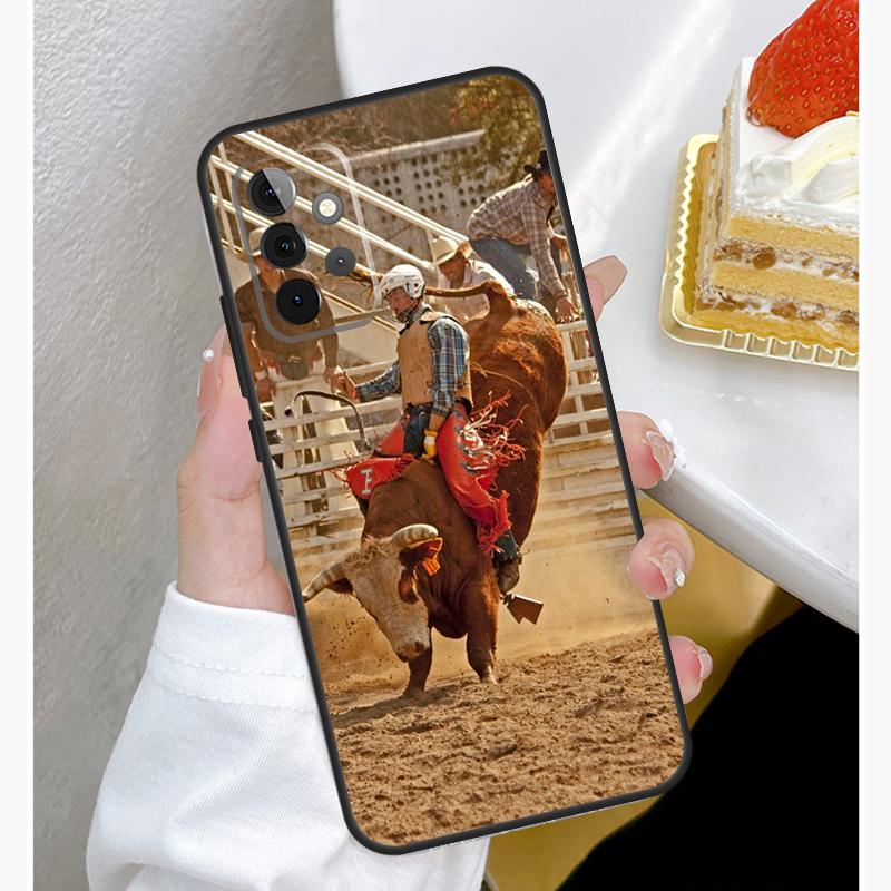 Extreme Sport Rodeo Cowboy Lasso Case For Samsung Galaxy A55 A35 A15 A14 A34 A54 A73 A53 A33 A23 A13 A12 A32 A52 A51 Cover