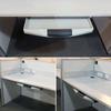 Trilho Deslizante de Serviço Pesado Gaveta de Teclado Sob a Mesa Economizadora de Espaço Ajustável Armazenamento de Teclado Deslizante Suave Espessado