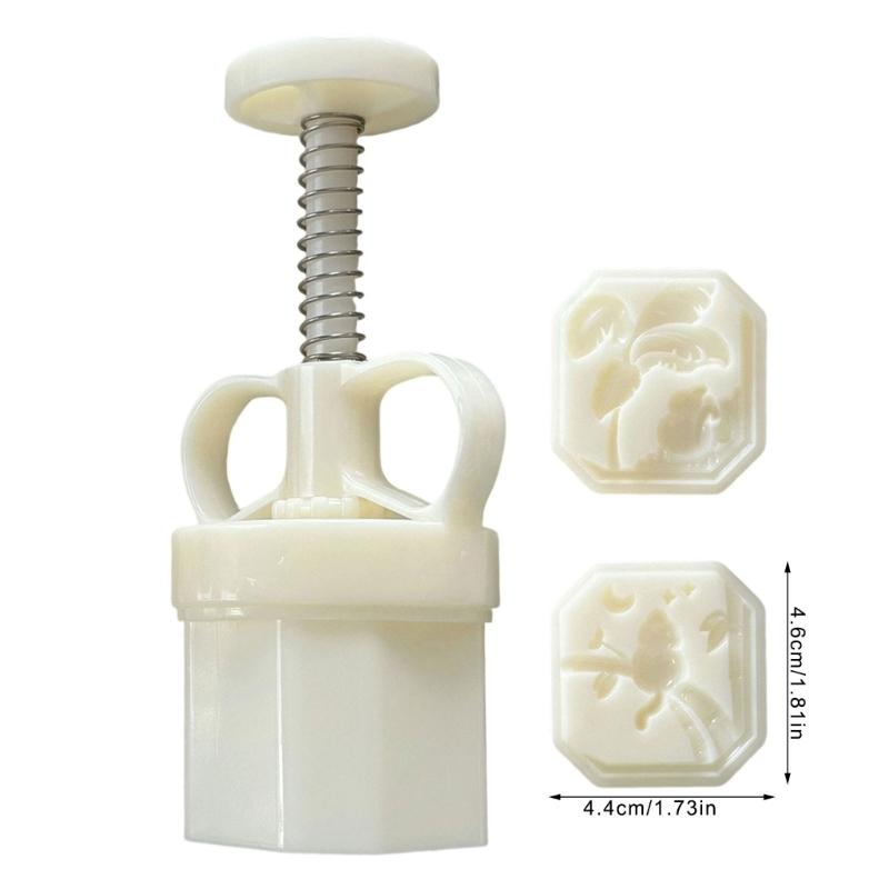 Creative Kitchen Mooncakes Molding Set Delicate Patterned Delight Treat Crafting Molds Manual Mooncakes Press Embosser J0MC China Mainland