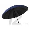 Manual Folding Umbrella 12 Ribs Extra Large Men Women Double Size Sun Rain Dual Use Windproof Umbrella for Outdoor Protection