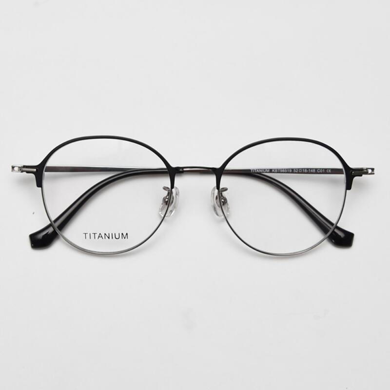 NeoRetro 98519 Titanium Glasses Frame Black BLACK