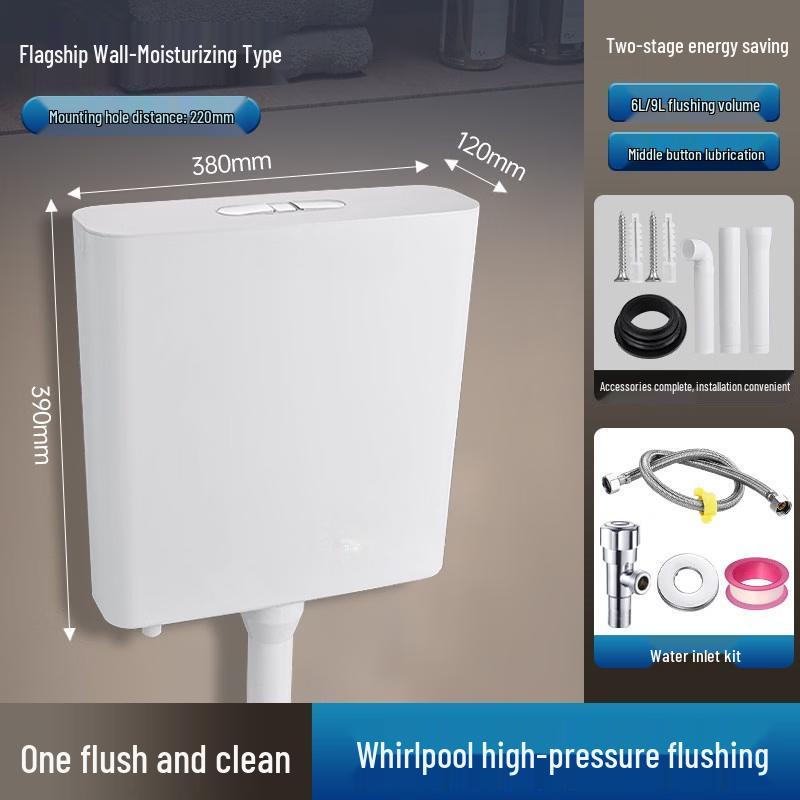 High-Pressure Toilet Flush Tank