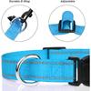Reflective Dog Collar Soft Padded Breathable Safety Stripes Adjustable Cute Puppy Pet Necklace for Small Medium Large Dog